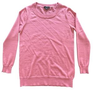J. Crew Tippi Sweater Merino wool pink/purple mauve X-Small